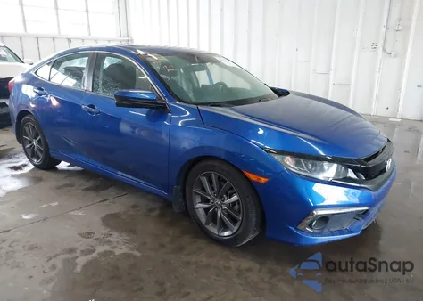 2020 Honda Civic Ex z USA, uszkodzony, nr VIN 19XFC1F38LE005595